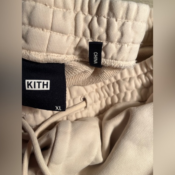 KITH - MENS Cream color sweatpants size XL - Picture 1 of 8